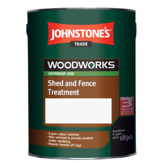 JOHNSTONES TRADE SHED AND FENCE TREATEMENT DARK CHESTNUT 5L