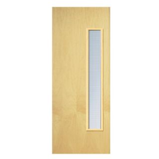 Ash Lacquered FD30 18G Glazed Door 1981 x 762 x 44mm Fire Door (PREMDOR)