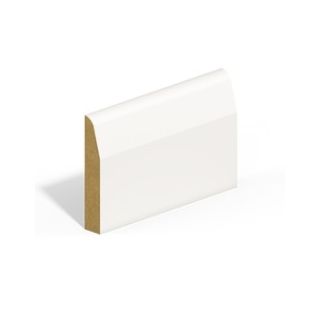 15mm x 94mm MDF Chamfered & Rounded Skirting SAM22 4.2mtr FSC