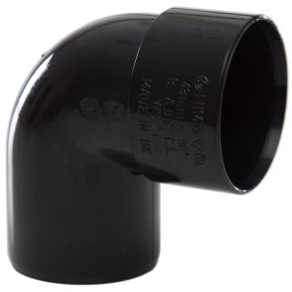 (w) WS24B 40MM X 92.5DG ABS SWIVEL BEND BLK