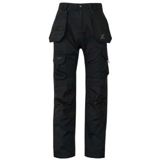 Xpert Pro Stretch Work Trouser Black W30 Leg 31