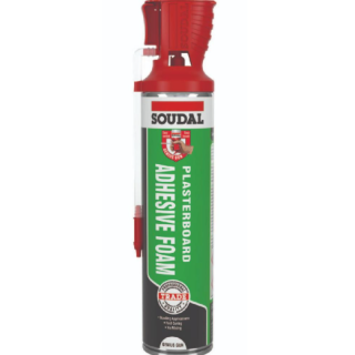 Soudal Plasterboard Adhesive - Genius Gun 600ml
