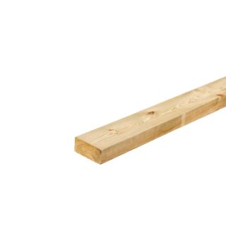 COU001 BROWN TREATED COUNTER RAIL 50 X 32 X 3M