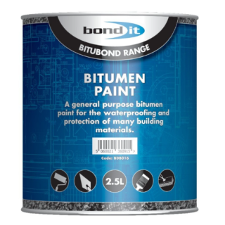 BDB016 Lq Black Bitumen Paint 2.5L