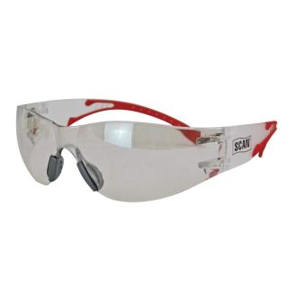 SCAN Safety Flexi Clear Safety Spectacles