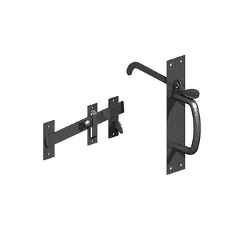 5230023 Heavy E/Blac Suffolk Latches