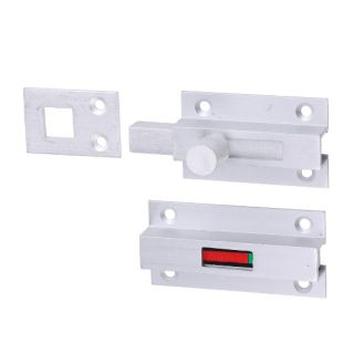 725170 66 X 32MM BATHROOM INDICATOR BOLT SATIN ANODISED ALIMINIUM