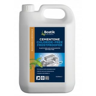 Bostik Cementone Chloride-Free Frostproofer & Accelelerator 5L