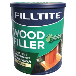 F18221 FILLTITE HP 2PT WOOD FILLER 250G NATURAL