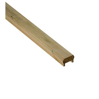 Dhu24 Decking Handrail Universal 2.395m Inc Fillet UC3 PEFC