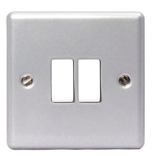 MC542-01 METAL CLAD DOUBLE SWITCH 10AX 2 WAY