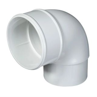 KFB2W Kayflow Round 112.5° Offset Bend – White