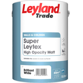 5L Super Leytex Matt Brilliant White