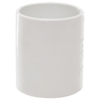 (w) WS25W 32MM ABS STRAIGHT COUPLING WHITE