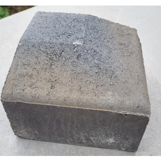 Klhbf90ecchar Kerb Large Half Battered Flat 90 Degree Ext Charcoal