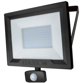 (w) EFLD10B40-05 ECO FLOODLIGHT IP65 BLACK 800LM 10W 4000K - 1MTR CABLE