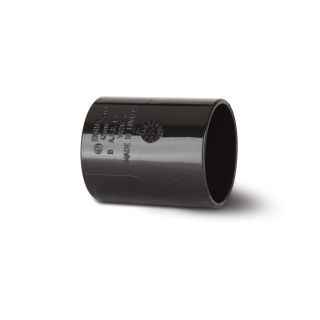 Ws26B 40Mm Abs Straight Coupling Black