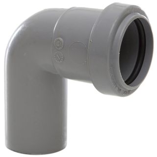 (w) WP23G 32MM 91.25DEG P/F SWIVEL BEND GREY