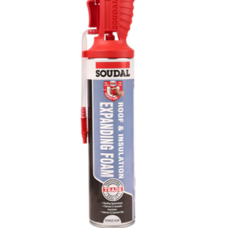 135219 Soudal Roof & Insulation Expanding Foam - Genius Gun 600Ml