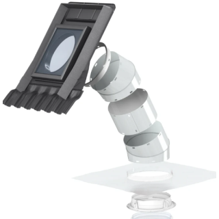 TWR-0K10-2010 VELUX RIGID SUN TUNNEL TWR FOR TILED ROOF 15 - 60 DEG