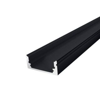 3 Part 17mm x 14mm (W x H) Surface Profile with Black Diffuser – 2m Black