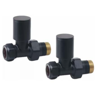 RRV2B BLACK STRAIGHT ROUND RAD VALVE PACK