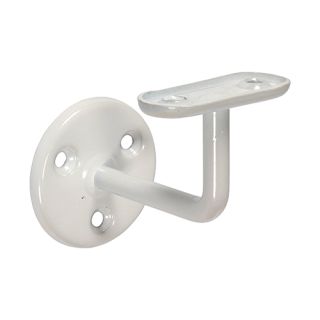 712893P 63MM STEEL HAND BRACKETS WHITE 2PK