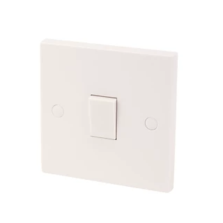 10Ax  Light Switch Single - One Way