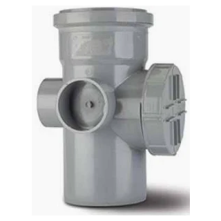 (w) SA43G 110MM SOIL ACCESS PIPE S/SOCKET GRY
