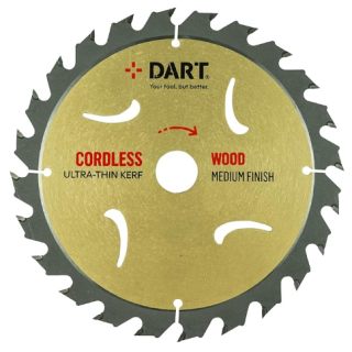 STK1202028 DART GOLD ATB WOOD SAW BLADE 160DMM X 20B X 28Z