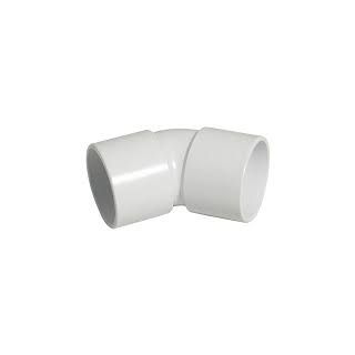 (w) WS52W 50MM X 92.5D ABS SWPT BEND WHT (10)