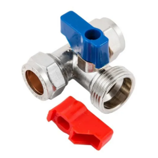 Qw Washing Machine Valve - Tee 15X 15X 3/4 Np