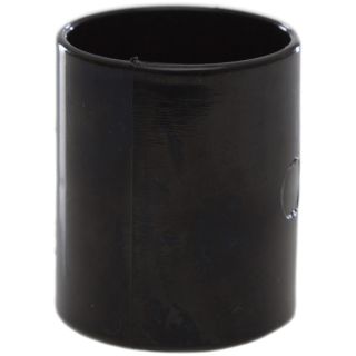 (w) WS25B 32MM ABS STRAIGHT COUPLING BLACK