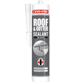 Evostik Roof And Gutter Sealant Black