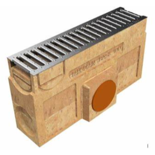 Clark Self Silt Box & Galv Grate