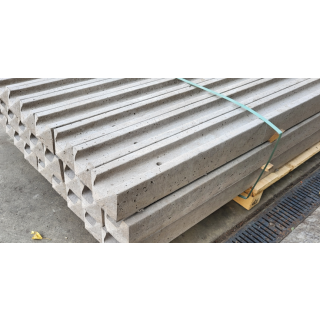 Fpmccann 2.7m Pointed Concrete Slotted End Post