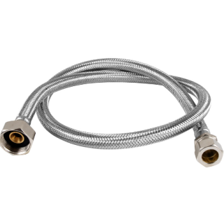 FLEXIBLE TAP CONNECTOR 22 X 3/4 X 900MM