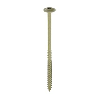 125Inw 6.7 X 125 Wafer Head Timber Screw- Green 50 Pcs