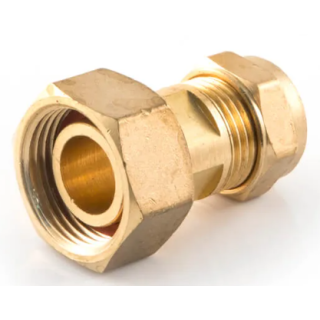 Compression Straight Tap Connector 15Mm X 3/4