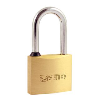 P50L 50Mm Long Shackle Brass Padlock