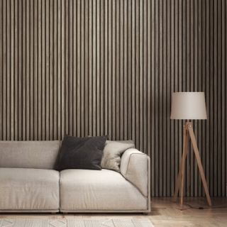 WPKT12 Walnut Acoustic Wall Panel 2400 x 605 x 22mm
