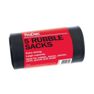 FFJHDS5 Prodec Rubble Sack Extra Strong 5Pk