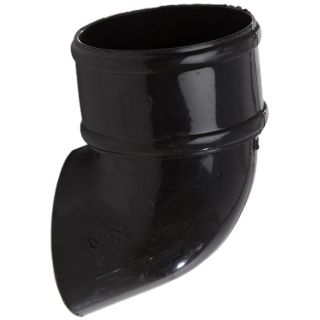 (w) RR128B 68MM ROUND DOWNPIPE SHOE BLACK 10