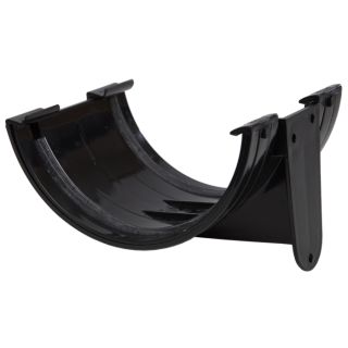 (w) RL602B 150MM H/R GUTTER UNION BRACKET BLK