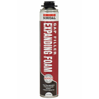 116745 Soudal Gap Filler Expanding Foam - Gun Grade 750Ml