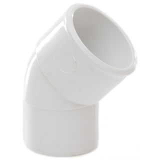 (w) WS48B 32MM X 45DEG ABS SPIGOT BEND BLACK