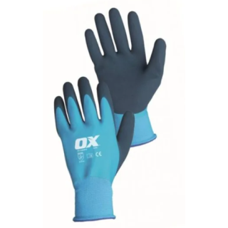 Ox-S483810 Ox Waterproof Latex Gloves Size 10 (Xl)