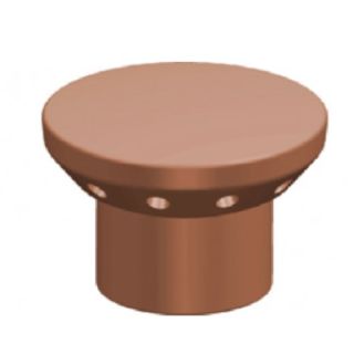 Red Flue Vent 185mm