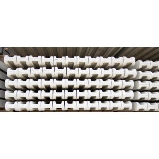 10Ft Post 3000x 125 x 100 Round Top Intermediate Concrete Slotted Post
