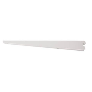 712147 Twin Slotted Shelf Bracket White 370mm